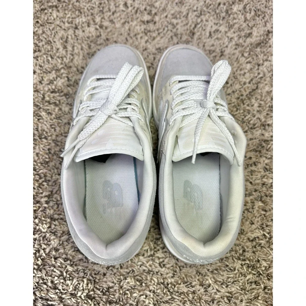 New Balance BB480LGW Beige Cream White Sneakers Men's Size 6 / Women's 7.5